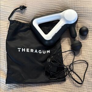 Therabody Theragun Black and White Massage Device